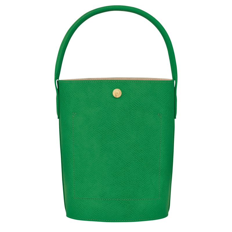 Green Longchamp Épure S Women Bucket Bag | Ksa-728KZHPNQ