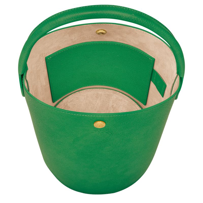 Green Longchamp Épure S Women Bucket Bag | Ksa-728KZHPNQ