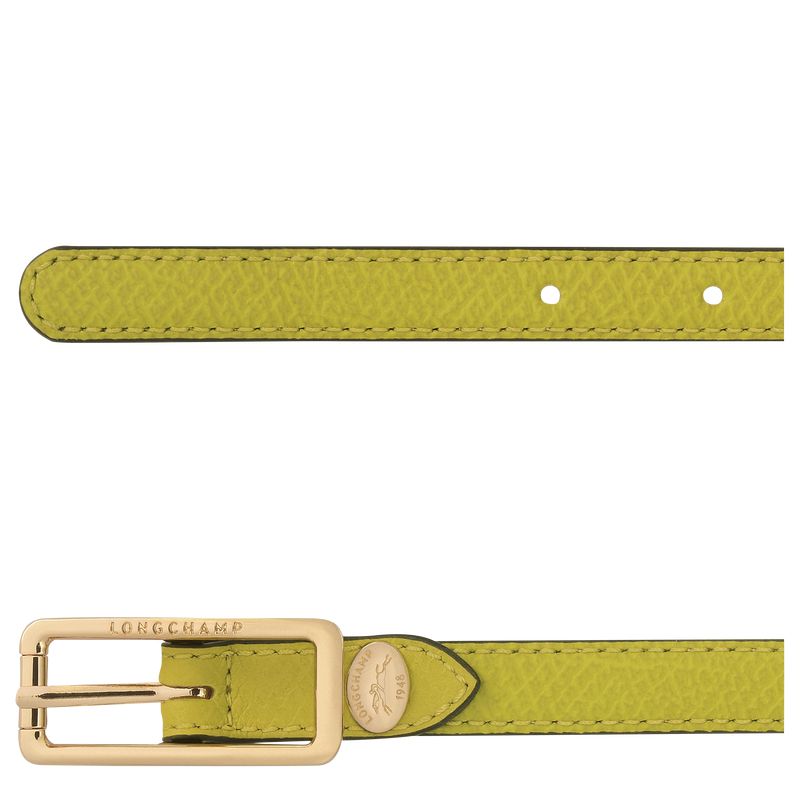 Green Longchamp Épure Women Belt | Ksa-058QLHTIP