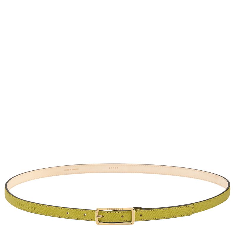 Green Longchamp Épure Women Belt | Ksa-058QLHTIP