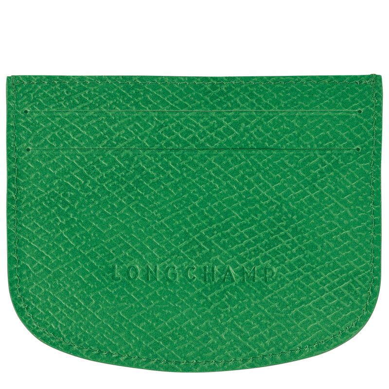 Green Longchamp Épure Women Card Holder | Ksa-718FKADIP