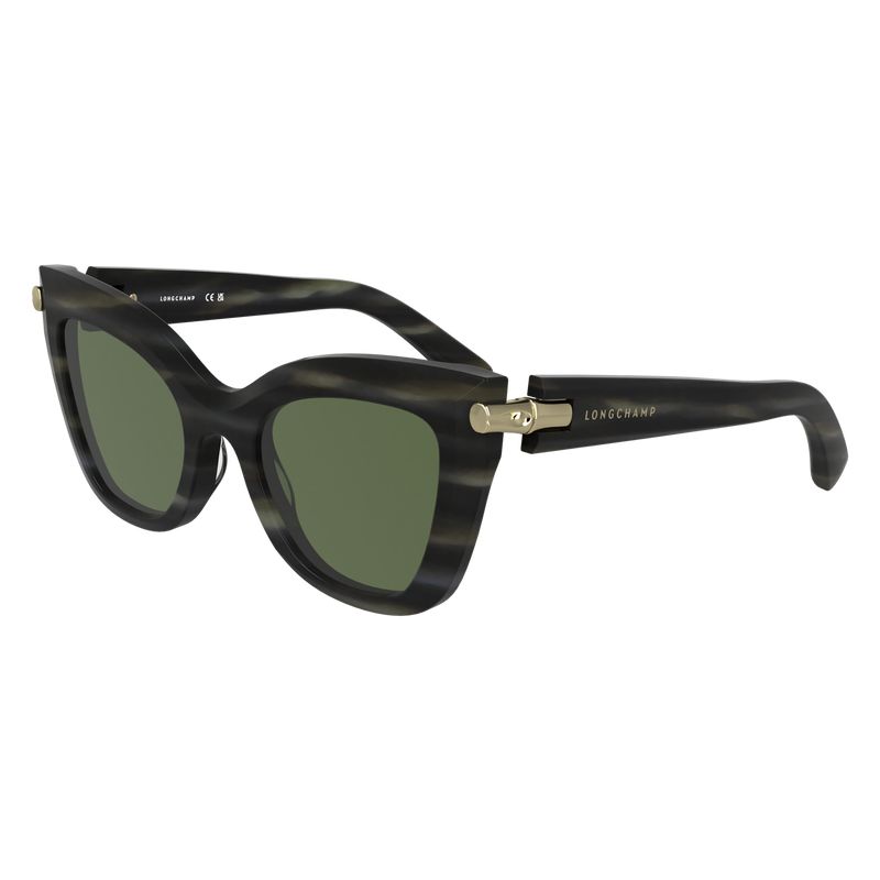 Grey Longchamp Acetate Women Sunglasses | Ksa-746ZRWOFG