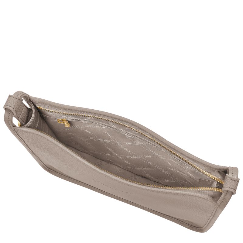 Grey Longchamp Le Foulonné M Women Crossbody Bag | Ksa-409UFJZRB