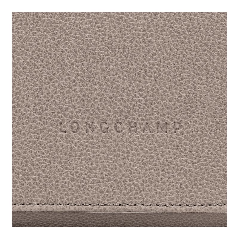Grey Longchamp Le Foulonné M Women Crossbody Bag | Ksa-916ZKELRJ