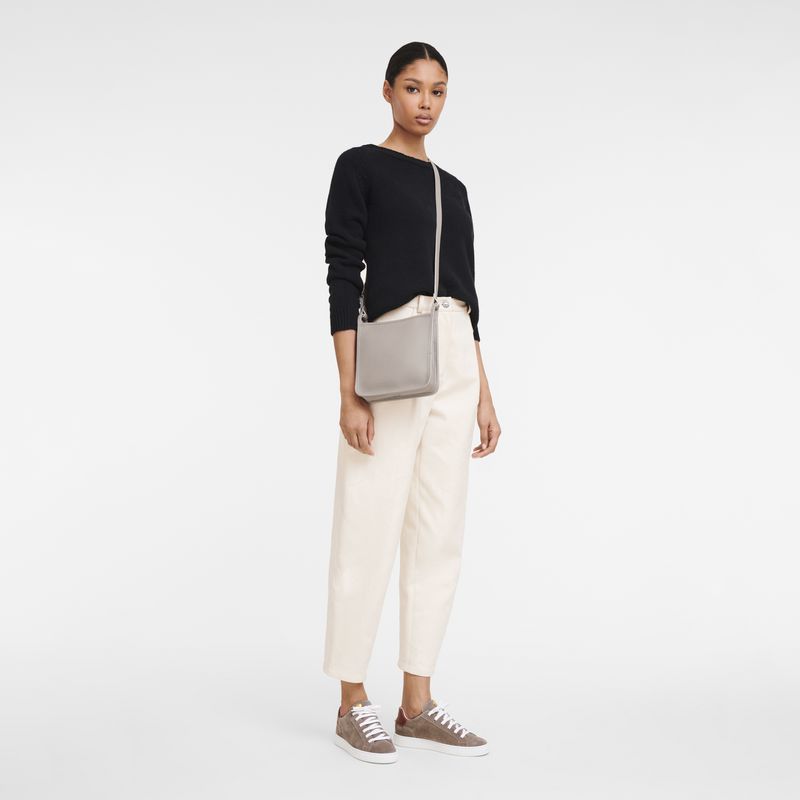 Grey Longchamp Le Foulonné S Women Crossbody Bag | Ksa-231TOIWDS