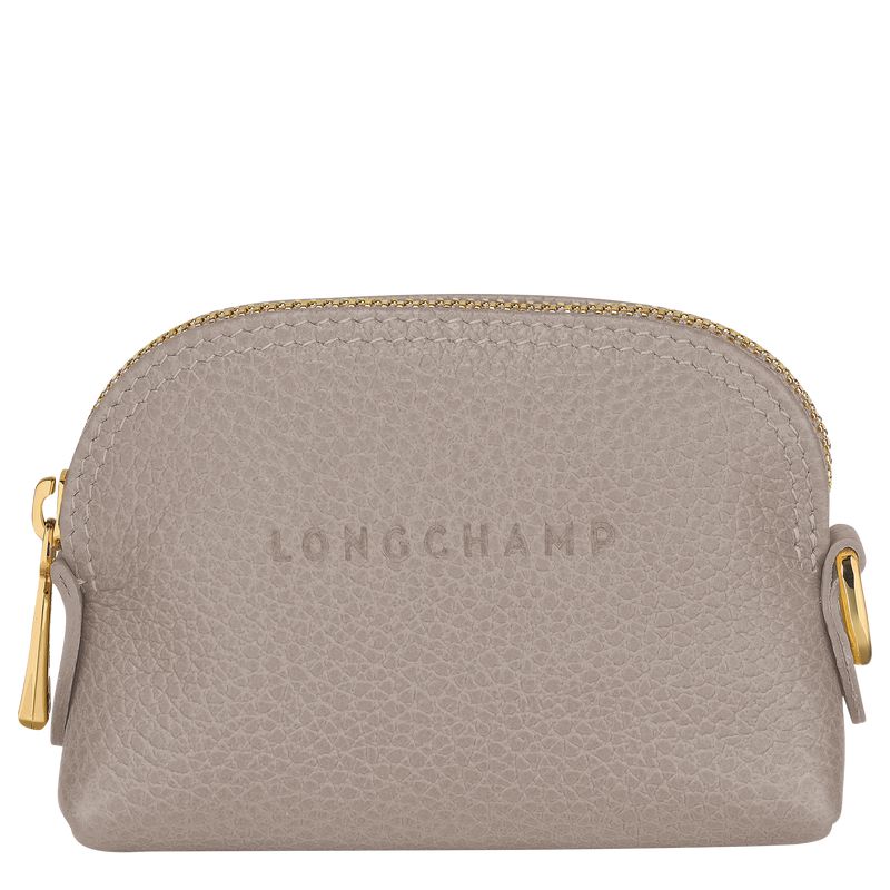 Grey Longchamp Le Foulonné Women Coin Purse | Ksa-187MSFXWC