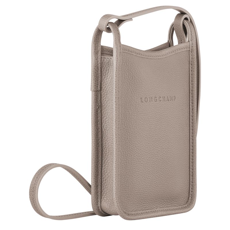 Grey Longchamp Le Foulonné Women Phone Case | Ksa-253RLQUOX