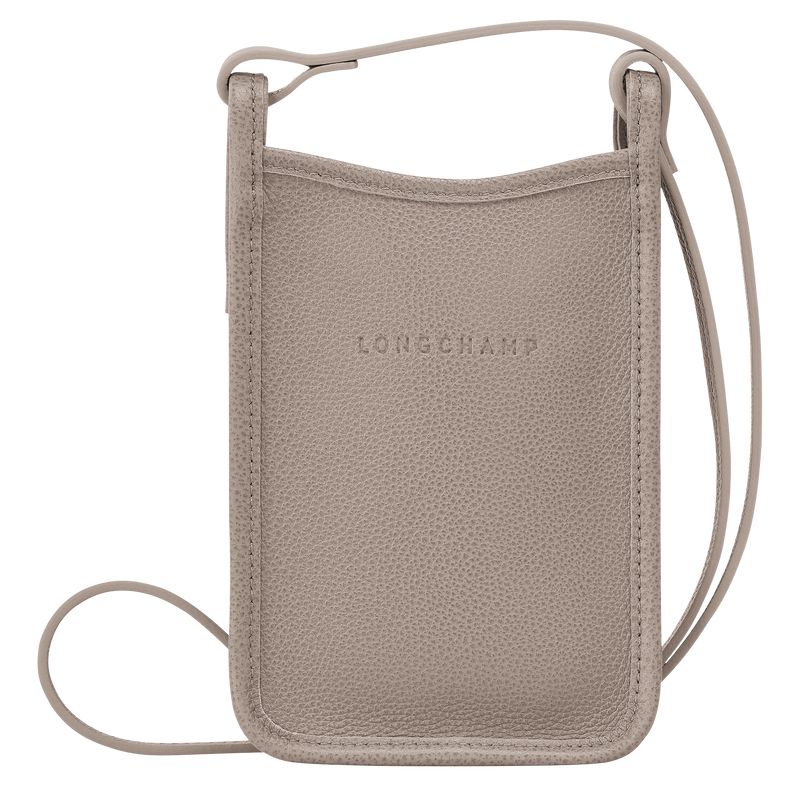 Grey Longchamp Le Foulonné Women Phone Case | Ksa-253RLQUOX