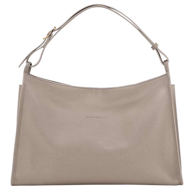 Grey Longchamp Le Foulonné Xl Women Shoulder Bag | Ksa-537LTXBNZ