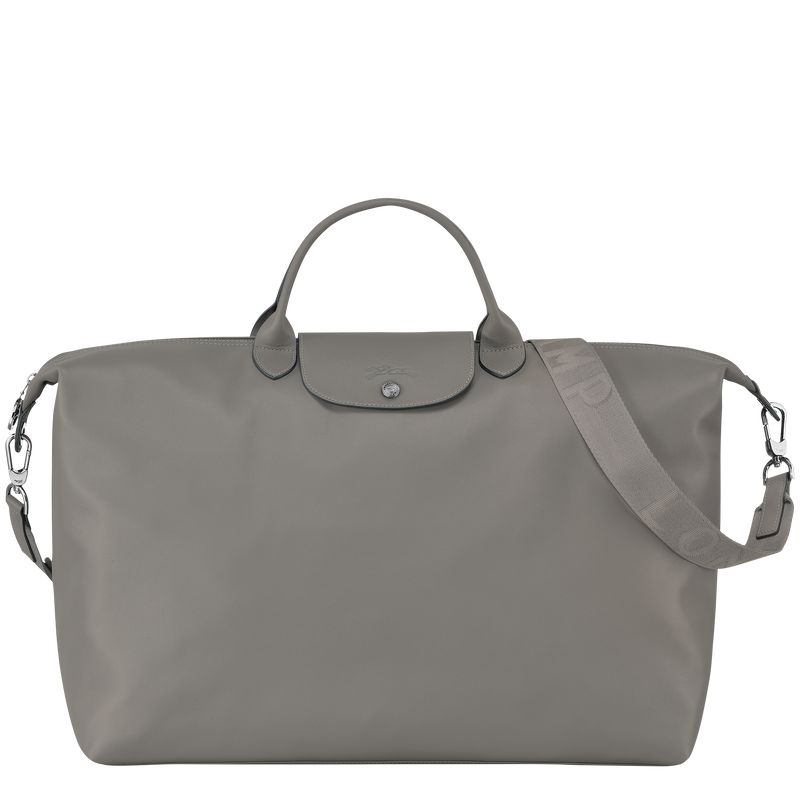 Grey Longchamp Le Pliage Xtra L Women Travel Bag | Ksa-396SLNMDB