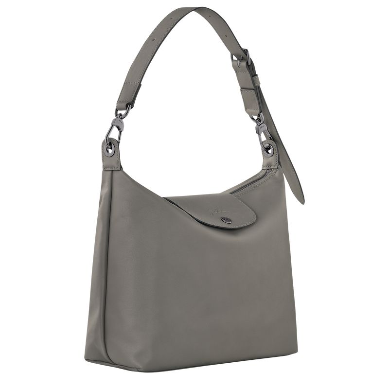 Grey Longchamp Le Pliage Xtra M Women Hobo Bag | Ksa-352QHVIUR
