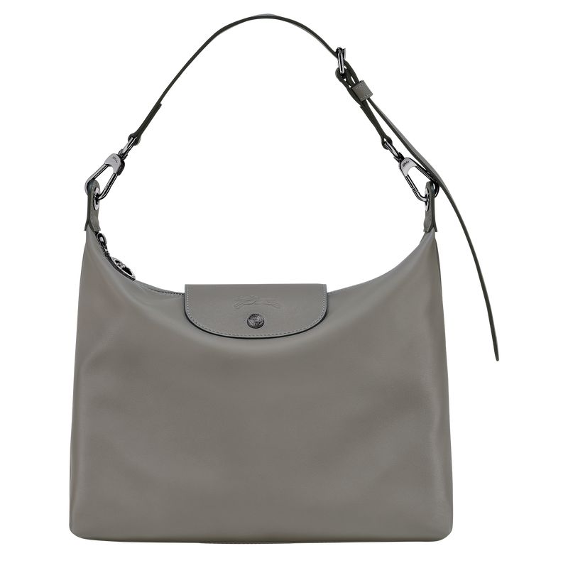 Grey Longchamp Le Pliage Xtra M Women Hobo Bag | Ksa-352QHVIUR