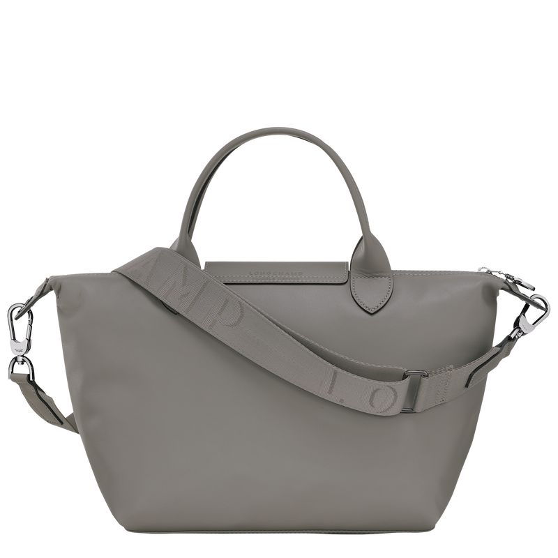 Grey Longchamp Le Pliage Xtra S Women Handbag | Ksa-072LPWCBE