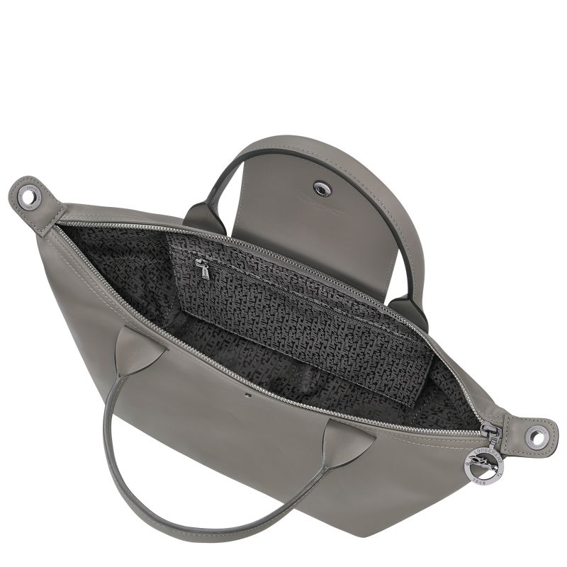 Grey Longchamp Le Pliage Xtra S Women Handbag | Ksa-072LPWCBE