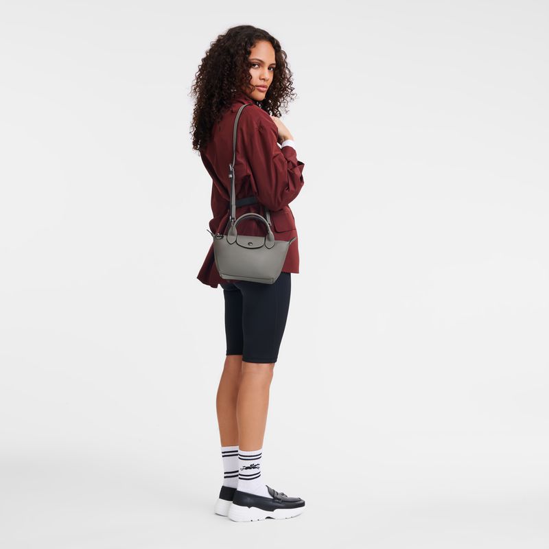 Grey Longchamp Le Pliage Xtra Xs Women Handbag | Ksa-312NKECHD