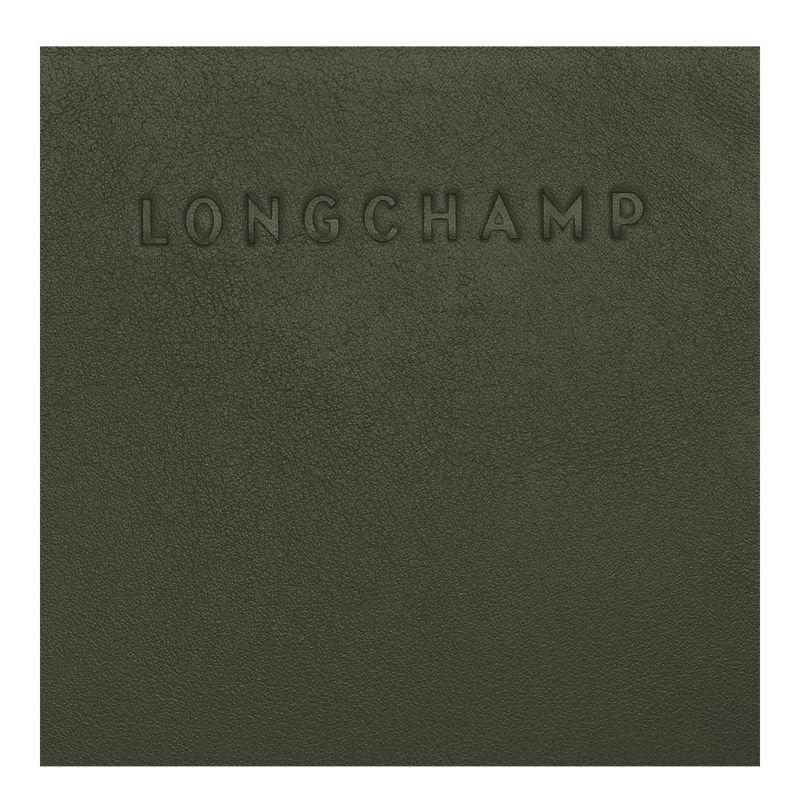 Khaki Longchamp 3D Women Wallet | Ksa-543SRKBQZ