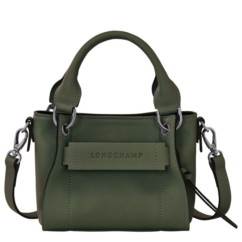 Khaki Longchamp 3D Xs Women Handbag | Ksa-205HWGTPV