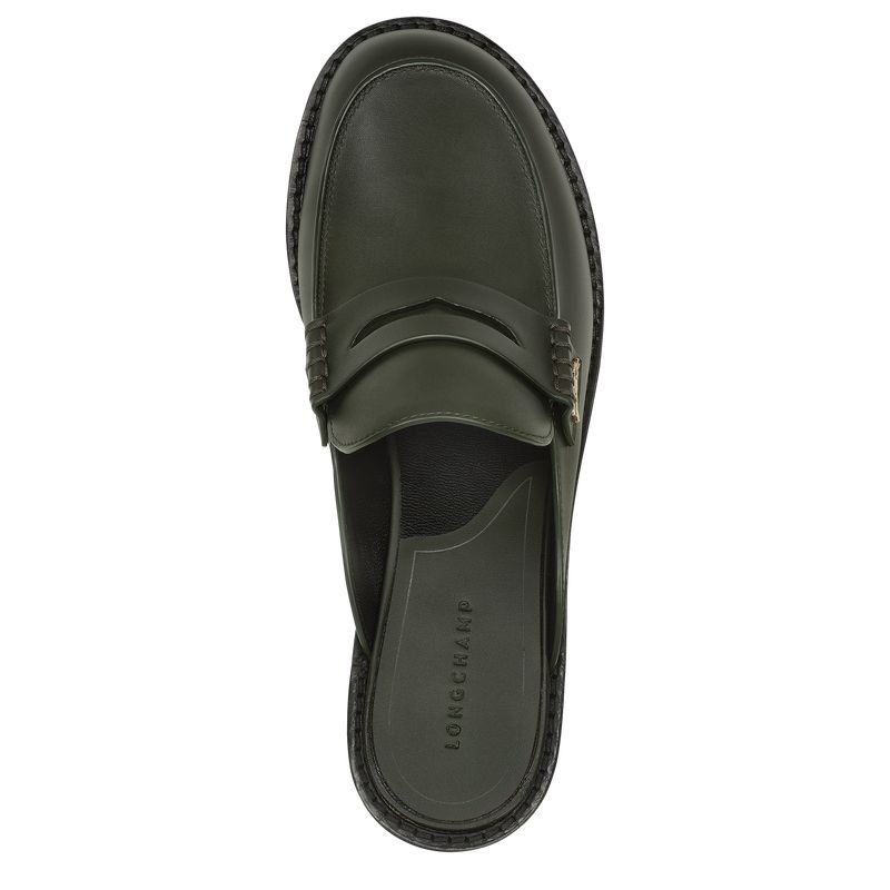 Khaki Longchamp Epure Timeless Women Mules | Ksa-063BVFLZX