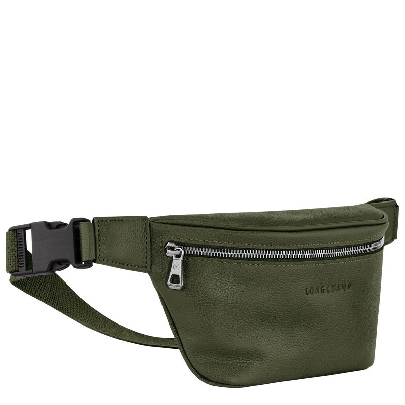 Khaki Longchamp Le Foulonné M Women Belt Bag | Ksa-487BAZROD