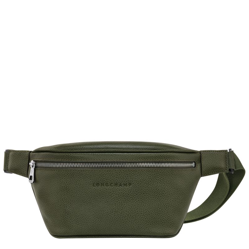 Khaki Longchamp Le Foulonné M Women Belt Bag | Ksa-487BAZROD