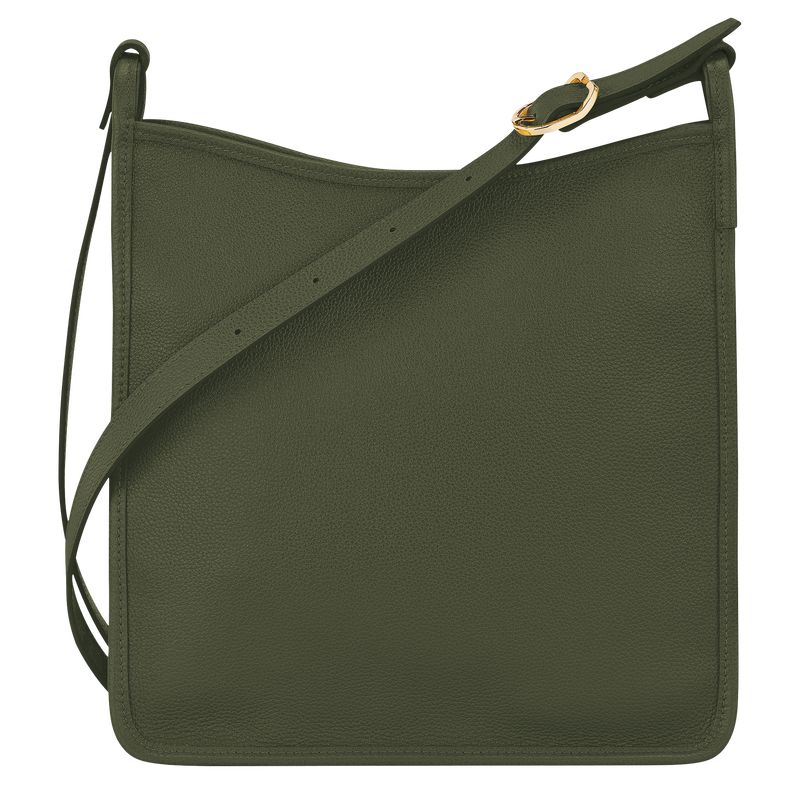 Khaki Longchamp Le Foulonné M Women Crossbody Bag | Ksa-491TXBCIA
