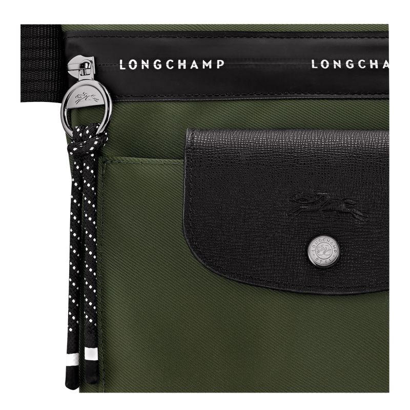 Khaki Longchamp Le Pliage Energy L Men Crossbody Bag | Ksa-367SAJRCY