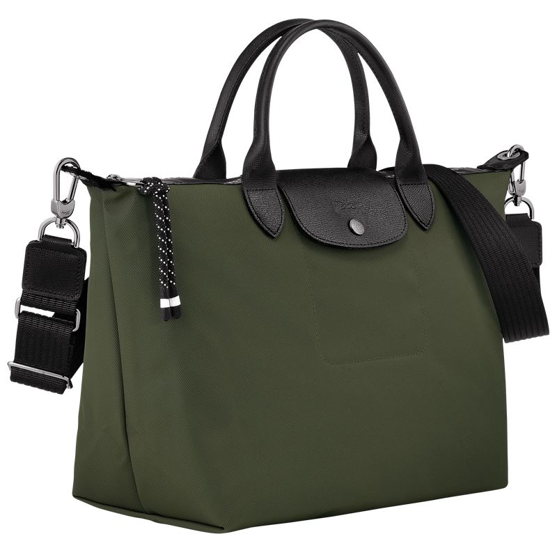 Khaki Longchamp Le Pliage Energy L Men Handbag | Ksa-796ICGMVP
