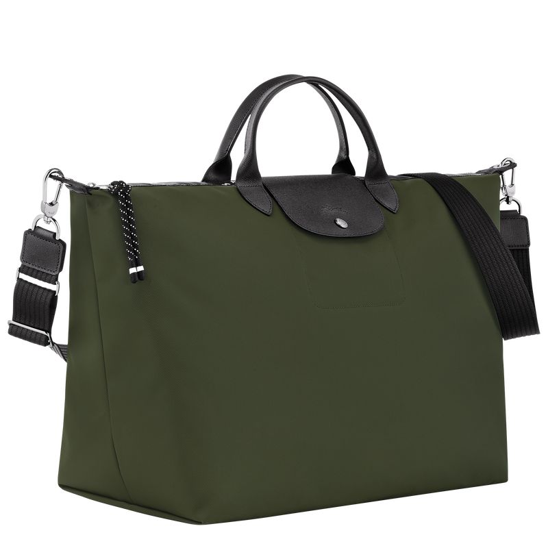 Khaki Longchamp Le Pliage Energy L Men Travel Bag | Ksa-895VNCGHU