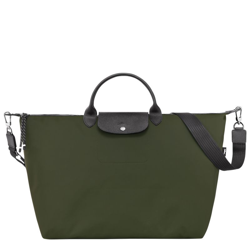 Khaki Longchamp Le Pliage Energy L Men Travel Bag | Ksa-895VNCGHU