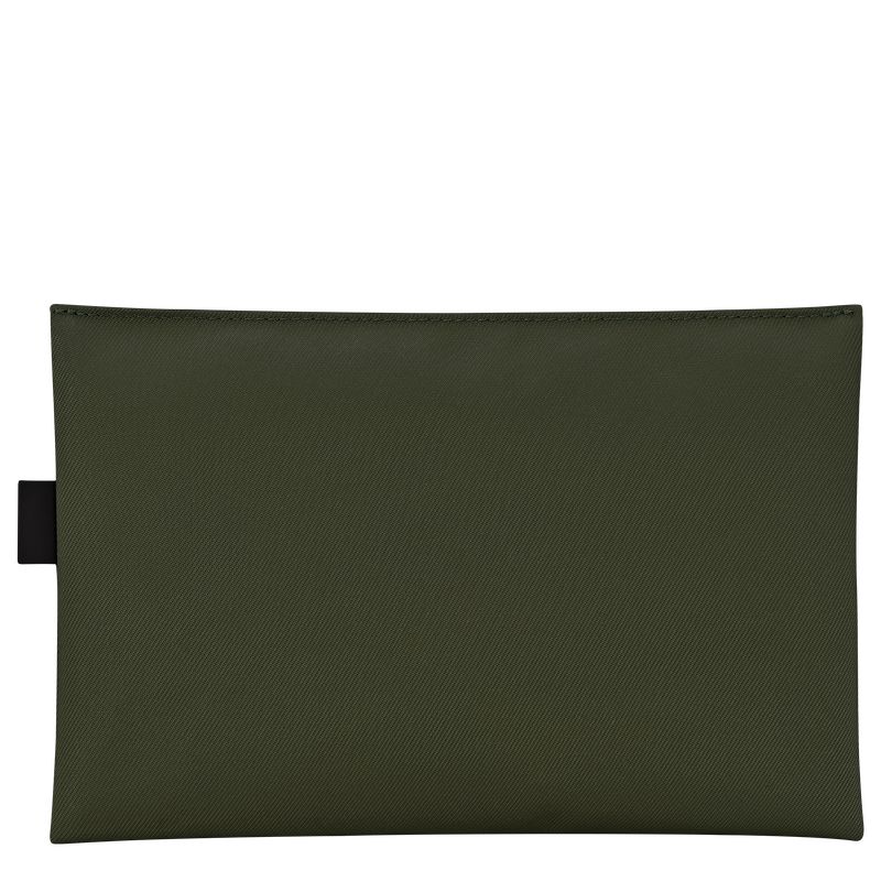 Khaki Longchamp Le Pliage Energy Men Pouch | Ksa-529LPISHW