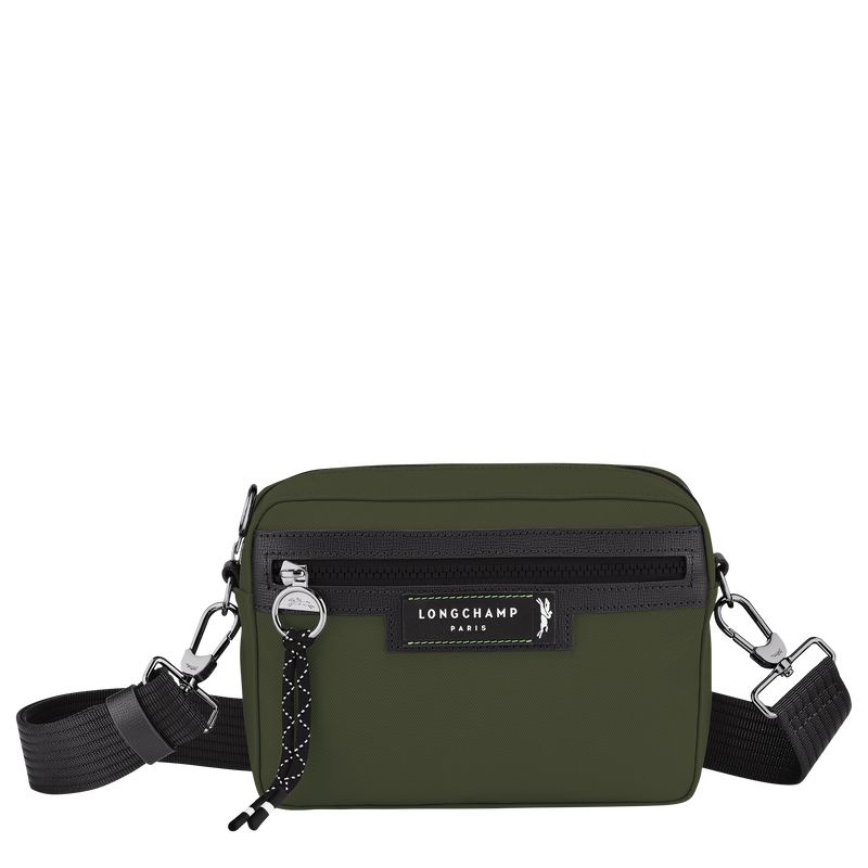 Khaki Longchamp Le Pliage Energy S Camera Men Crossbody Bag | Ksa-219YLRWNB