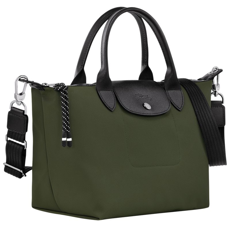 Khaki Longchamp Le Pliage Energy S Men Handbag | Ksa-530FLRBIW