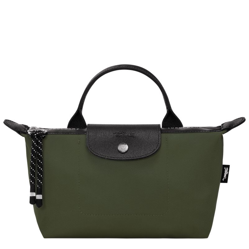 Khaki Longchamp Le Pliage Energy Women Pouch | Ksa-789ZNOTWH