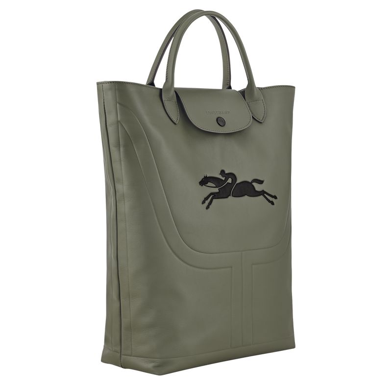Khaki Longchamp Le Pliage Xtra M Men Boot Bag | Ksa-605HEZFML