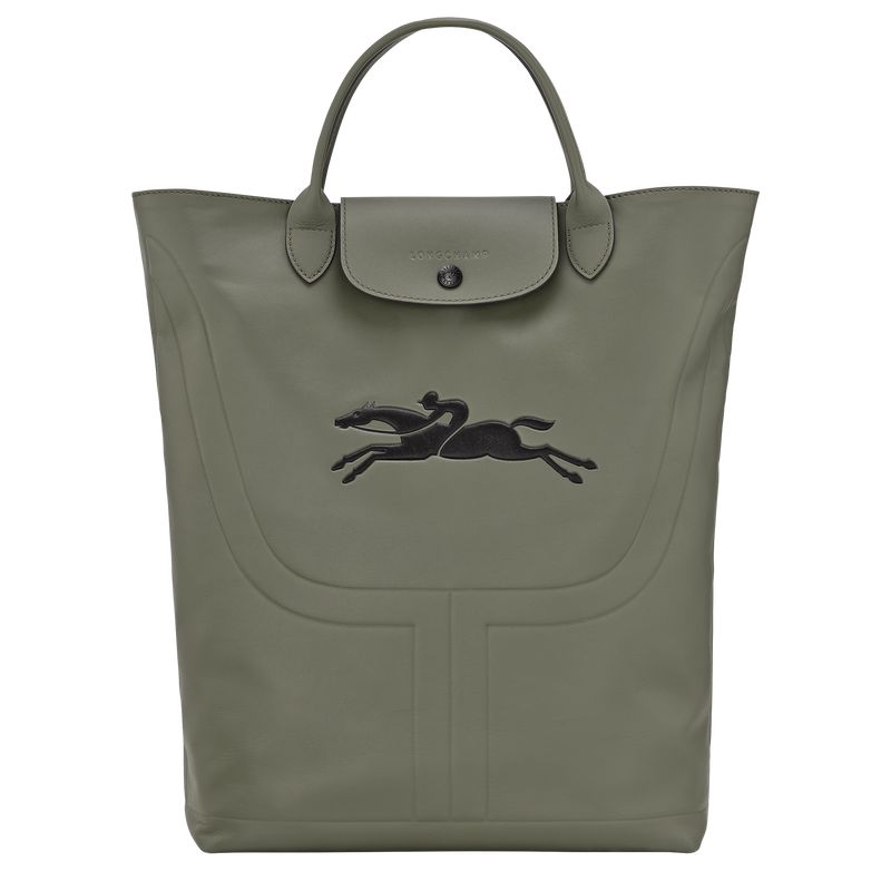 Khaki Longchamp Le Pliage Xtra M Men Boot Bag | Ksa-605HEZFML