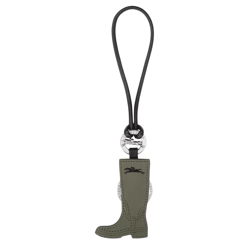 Khaki Longchamp Longcharm Men Key Rings | Ksa-792PLVNBF