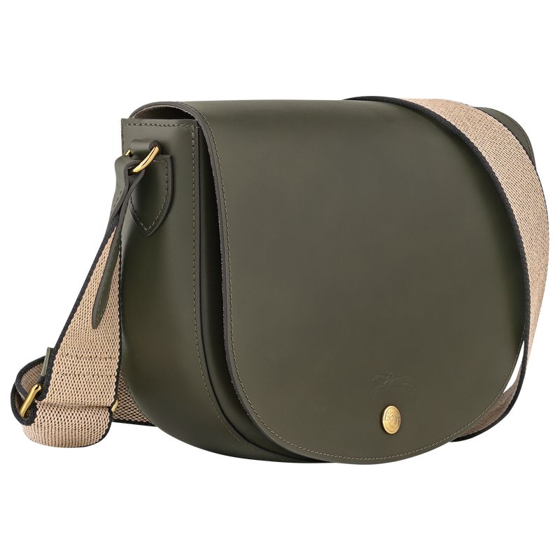Khaki Longchamp Épure M Women Crossbody Bag | Ksa-612JZUITK