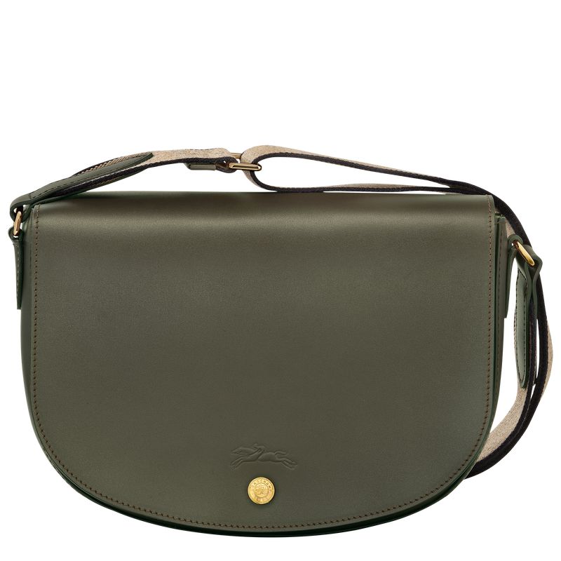 Khaki Longchamp Épure M Women Crossbody Bag | Ksa-612JZUITK