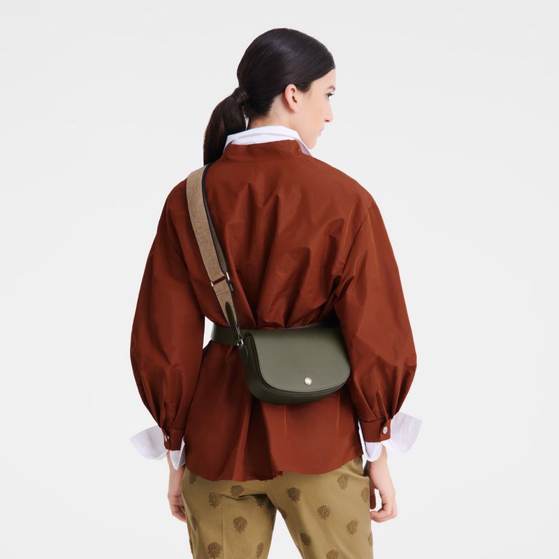 Khaki Longchamp Épure S Women Crossbody Bag | Ksa-720LGXOKE