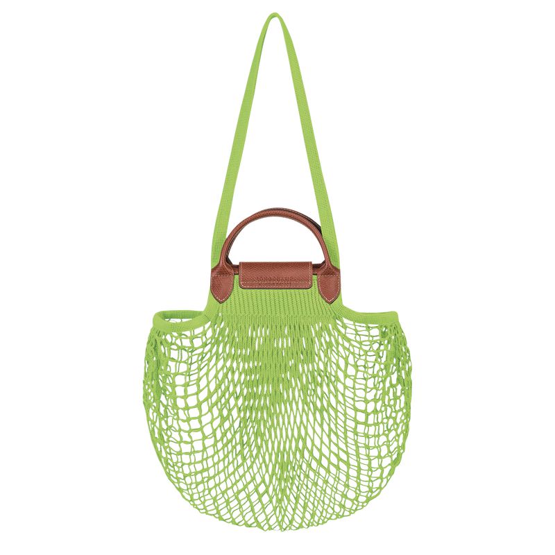 Light Green Longchamp Le Pliage Filet L Women Mesh Bag | Ksa-639CQGOVW