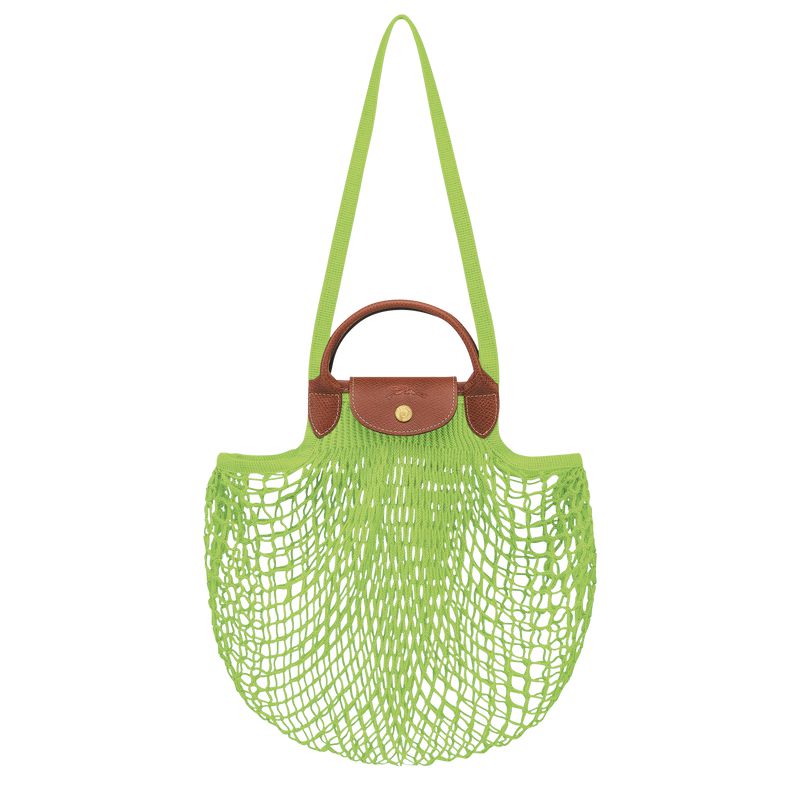 Light Green Longchamp Le Pliage Filet L Women Mesh Bag | Ksa-639CQGOVW