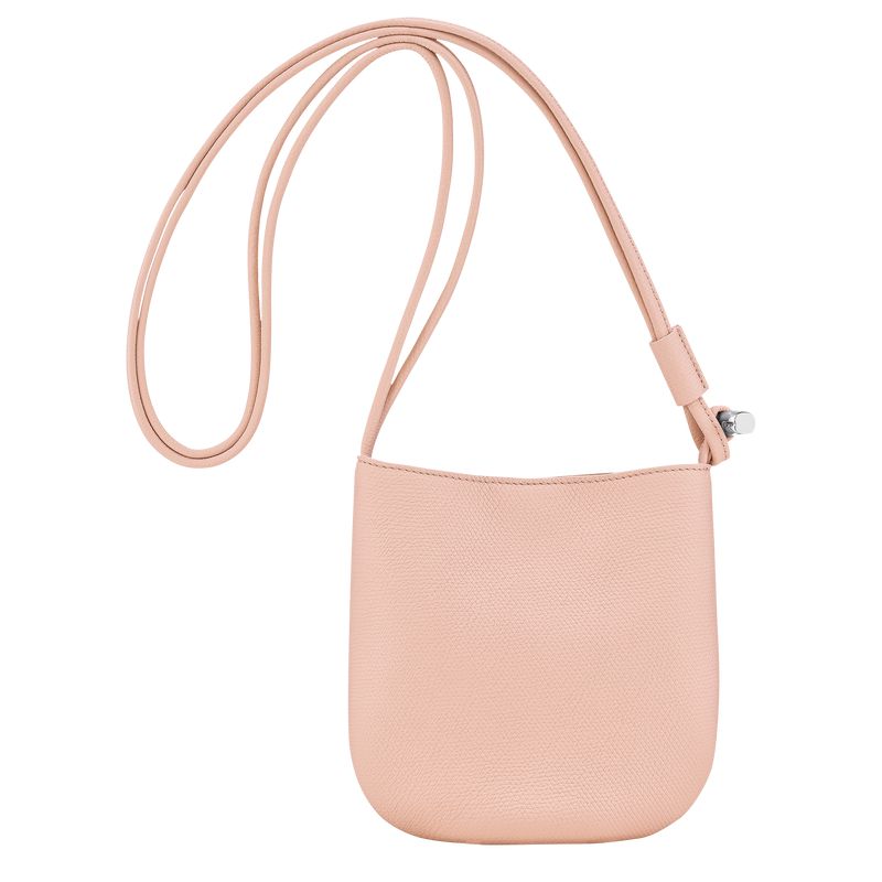 Light Rose Longchamp Le Roseau S Women Crossbody Bag | Ksa-137WUGZAS