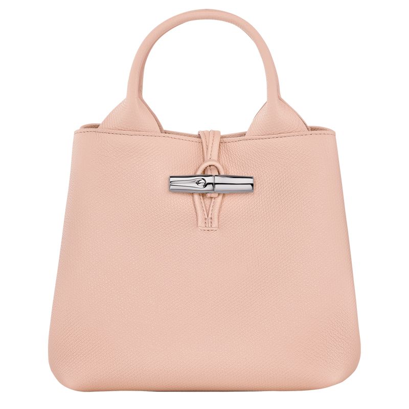 Light Rose Longchamp Le Roseau S Women Handbag | Ksa-234QKLUIE