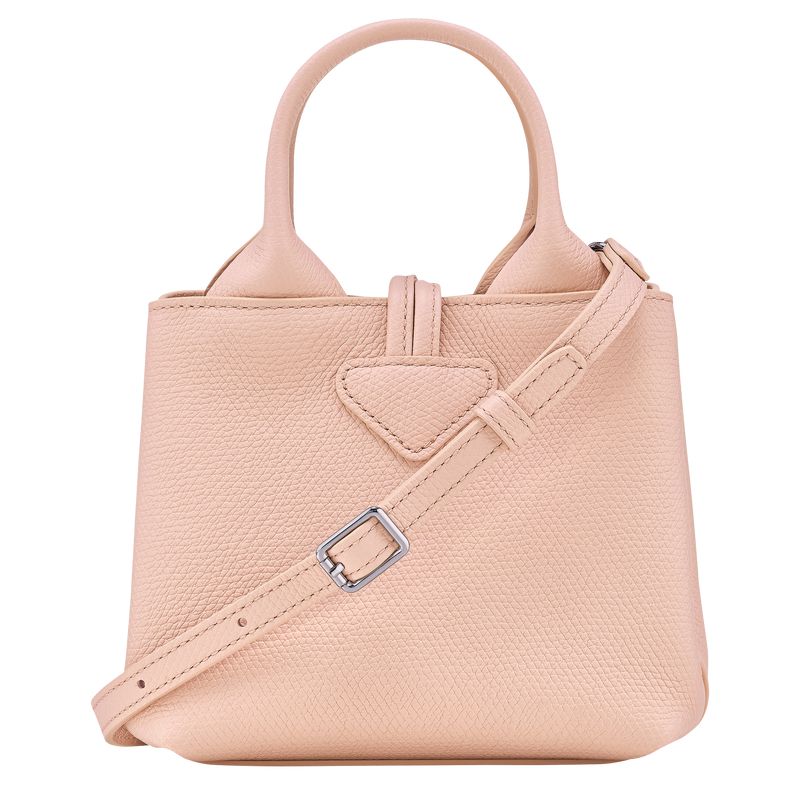 Light Rose Longchamp Le Roseau Xs Women Handbag | Ksa-481KNMVBD
