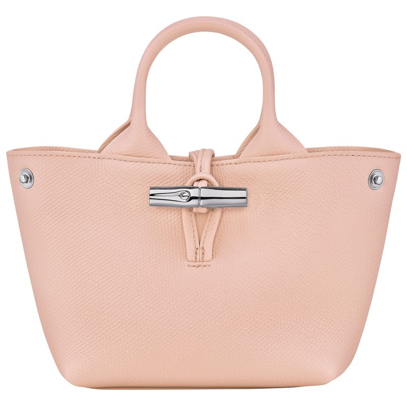 Light Rose Longchamp Le Roseau Xs Women Handbag | Ksa-481KNMVBD