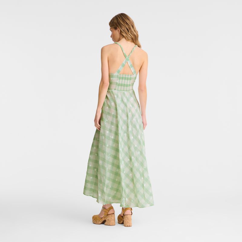 Light Turquoise Green Longchamp Long Women Dress | Ksa-290OSGJYZ