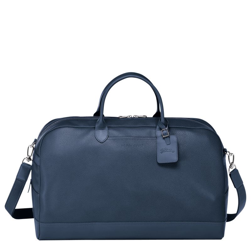 Navy Longchamp Le Foulonné L Men Travel Bag | Ksa-418JHCVWY
