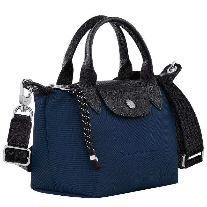 Navy Longchamp Le Pliage Energy Xs Men Handbag | Ksa-245SADNBW