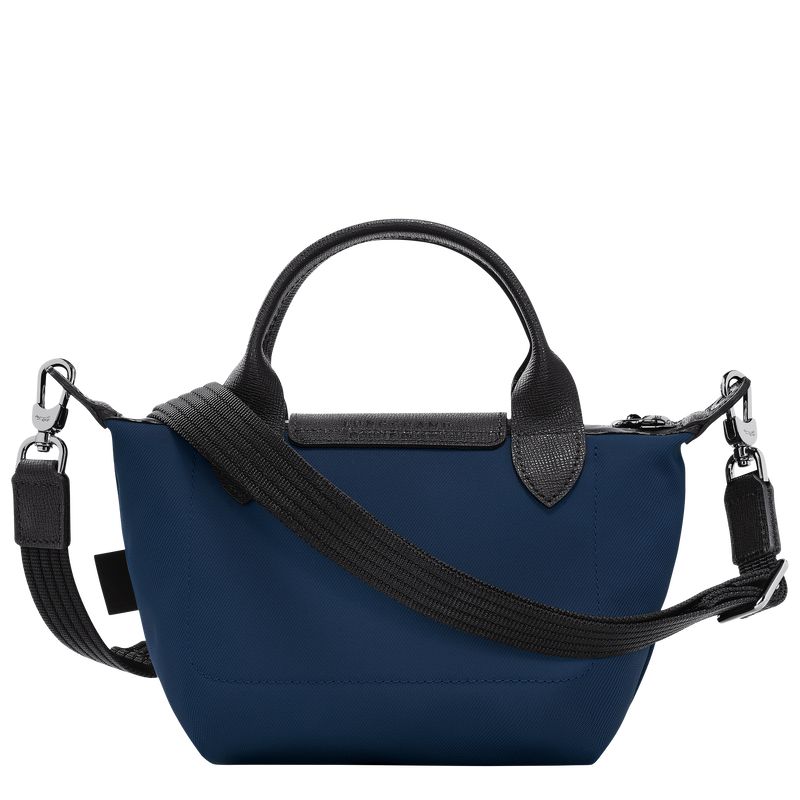 Navy Longchamp Le Pliage Energy Xs Men Handbag | Ksa-245SADNBW