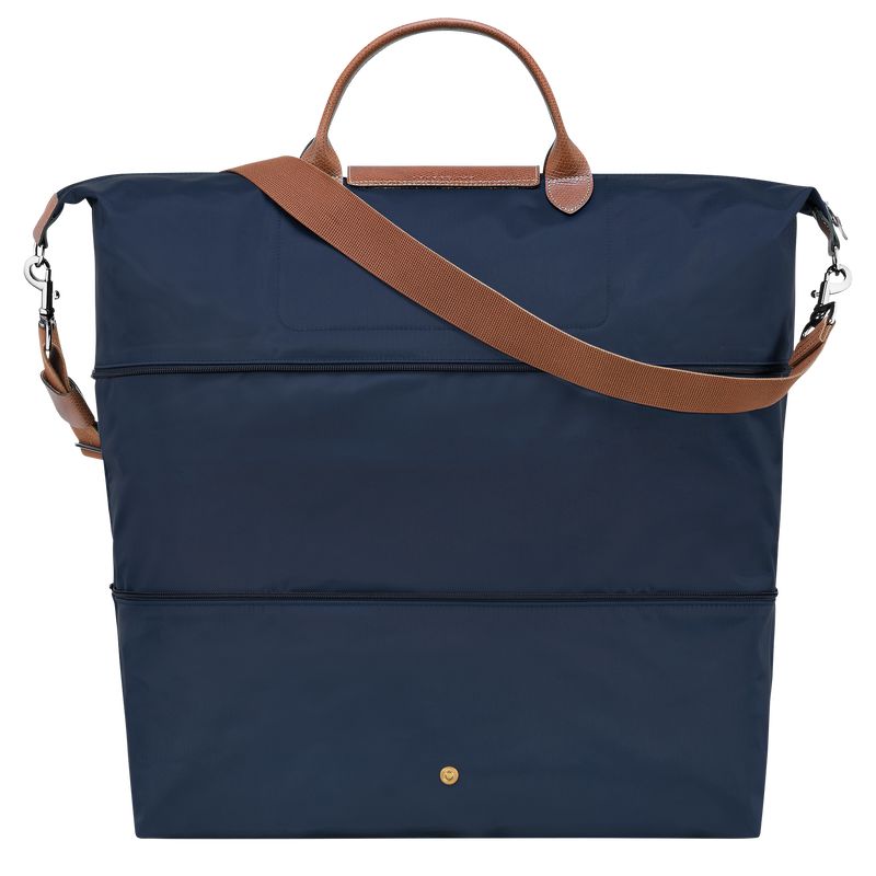 Navy Longchamp Le Pliage Original Expandable Men Travel Bag | Ksa-469CBNGMR